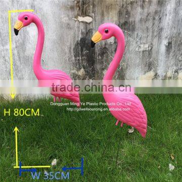 Plastic Material and Ornaments Type Home and Garden Decoration Flamingo for Yard Lawn Bird Animal Art Decoration photo-3