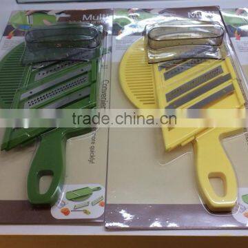 Hot selling plastic multi kitchen grater GL2124