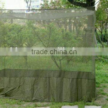 Eco-friendly reusable China wholesale 100% polyester army mosquito net