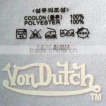 High Quality Custom Direct-factory Wholesale Heat Transfer Care Labels on Garments photo-2