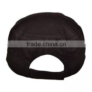 Washed Cotton Twill Charcoal and Black Manufactures Caps Military photo-5
