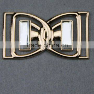 metal accessories/buckle for garment with shining glasses