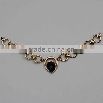2016Wholesale dresses decorative metal chain