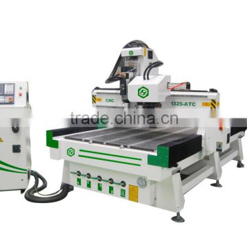 HS-1325T 3d automatic tools change cnc woodworking carving machine for sale