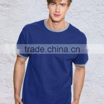 Men's clothing fitness t shirt custom 95cotton 5spandex soft tshirts