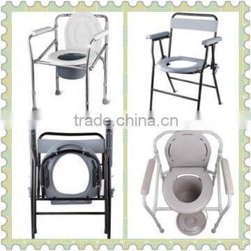 Disable equipment commode chair for elderly