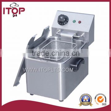 Commercial stainless steel deep fryer for sale