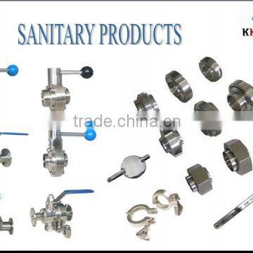 Stainless steel sanitary unions