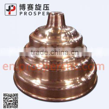 CNC metal spinning (cnc spinning pattern lamp shade spinning)