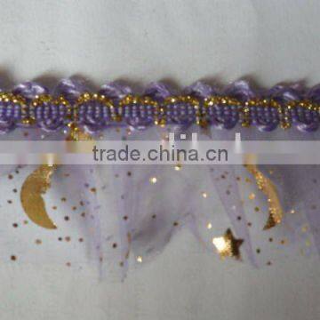 Braided Decoration Lace Trimming Fabric Tassel Fringe