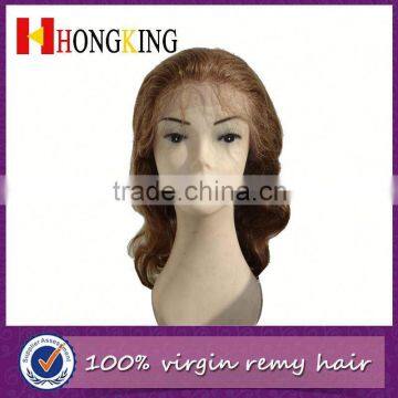 Virgin Wholesale 100% Human Front Lace Wig Made In China