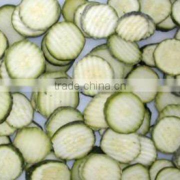 Supply IQF frozen courgette sliced with best price for sale