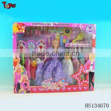 Super cheap plastic doll