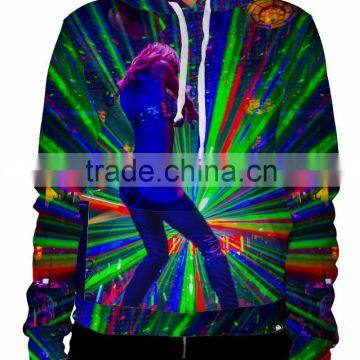 100% Polyester Sublimated Zip Fleece Kids Hoodie/Custom Hoodie made of 100% Cotton