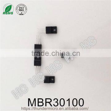 Original MBR30100 Schottky barrier rectifier diode 30A 100V TO-220