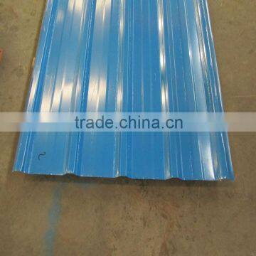 0.14~1.2mm prepainted color corrugated galvanized steel roofing sheet / tile