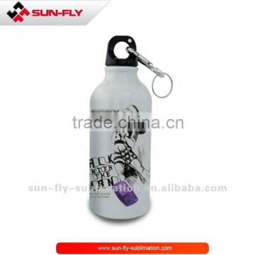 Sublimation Aluminum kids bicycle water bottle 400ml