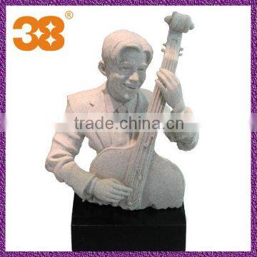 2013 wholesale chinese Musicians play the violin fashion sculpture violin bronze sculpture