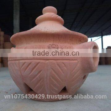 Red Terracotta Garden Decor