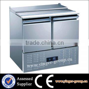 YGWMP With Sliding Cover Fancooling Pizza Preparation Table