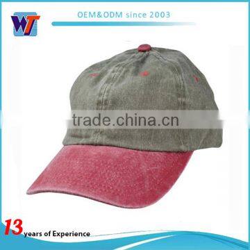 High Quality Washed Cotton Twill Vintage Cap photo-4
