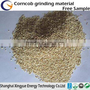 For polishing/abrasive/oil remove corn cob grits