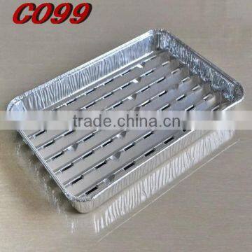 bbq aluminium foil container C099