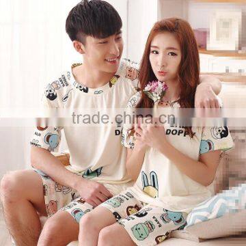 fashion cheap couples pajamas for couples summer