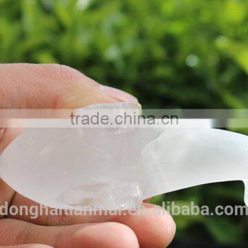 Wholesale Cute Crystal Dolphin as Decotive/rock Pure Crystal Dolphin for Wholesale