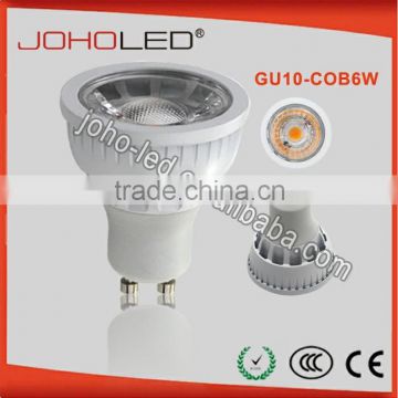 fatory price led gu10 6W COB gu10u 2700k-5000k