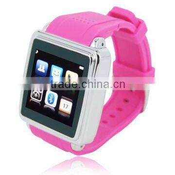 2014 cheapest 1.54 TFT touch screen bluetooth smart watch cellphone assistant