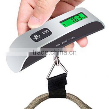 Portable Handheld Travel Scale for luggage / Suitcase / Baggage, 50KG/110LB