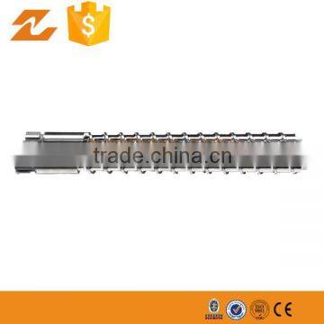 manufacturing bimetallic screw barrel for rubber extruder