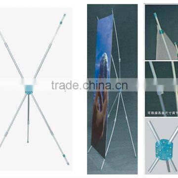 Horizontal x Banner Stand Used for Advertising Dispaly