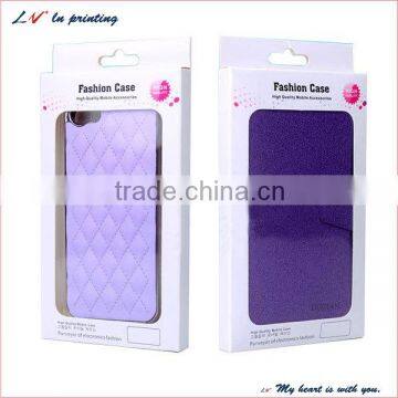 hot sale plastic packaging box for cell phone accessories made in shanghai