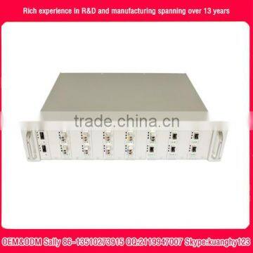 OEO converter 2U Rack-Mount Multi-services Unified Platform Managed Chassis