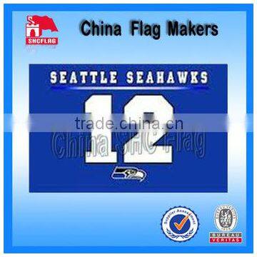 Fastest High Quality Seattle Seahawks 12th Man Nfl Flag Banner