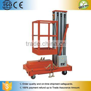 CE lifter for person construction one person lifter Work Platforms Hydraulic aluminum lift table