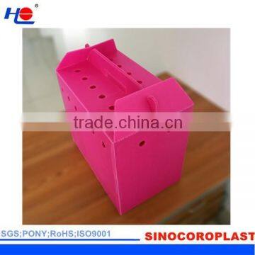 Recycled Materials Feature and Plastic Material Corrugated Boxes