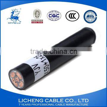 Popular Lower Voltage Copper Conductor XLPE Insulated PVC Sheathed Power Cable Yjv photo-2