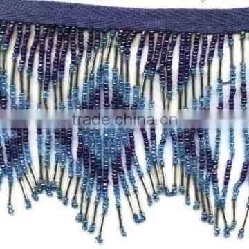 Glass Bugle Dance Beaded Trim LampShade Accessories Beaded Trim
