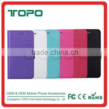 Wholesale Popular Flip wallet PU leather case with card slots luxury Case mobile phone case cover for iPhone 6 6s plus
