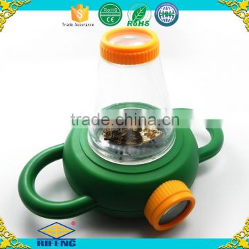 Children's educational DIY toys Observe insect a magnifying glass Two-way insect viewer