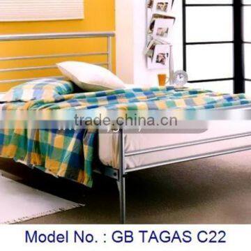 Simple Designs Metal Bed With High Class Look In Size Single And Double, metal furniture, classic furniture, new model metal bed