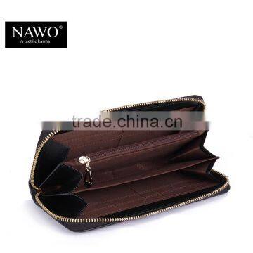 Zipper Nice Painting Evening Clutch Women Wallet Leather With Hand Strap photo-4