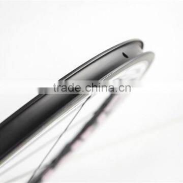 50mm Tubular Rim Road Bike Wheels 700c Carbon Fiber Rims Clincher UD/3K Matt Full Carbon Rim for Road Aero Bike photo-5