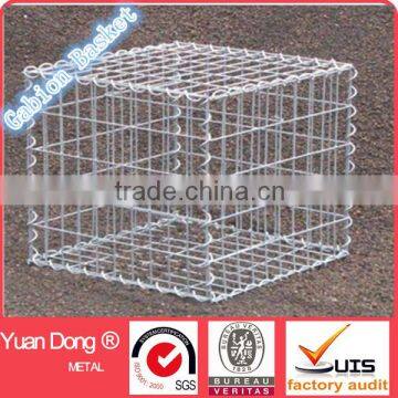 Hot sale! Galvanized gabion box/welded mesh gabion baskets