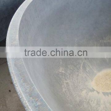 Large Diameter Hemispherical Dish Head Dish End for Bituman Tanker With Hot Pressing photo-2