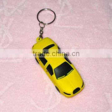 2014 Promotion PU Stress Toy-Car Keychain Shape photo-3