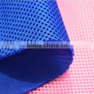 100% polyester sandwich mesh fabric for motorcycle seat cover